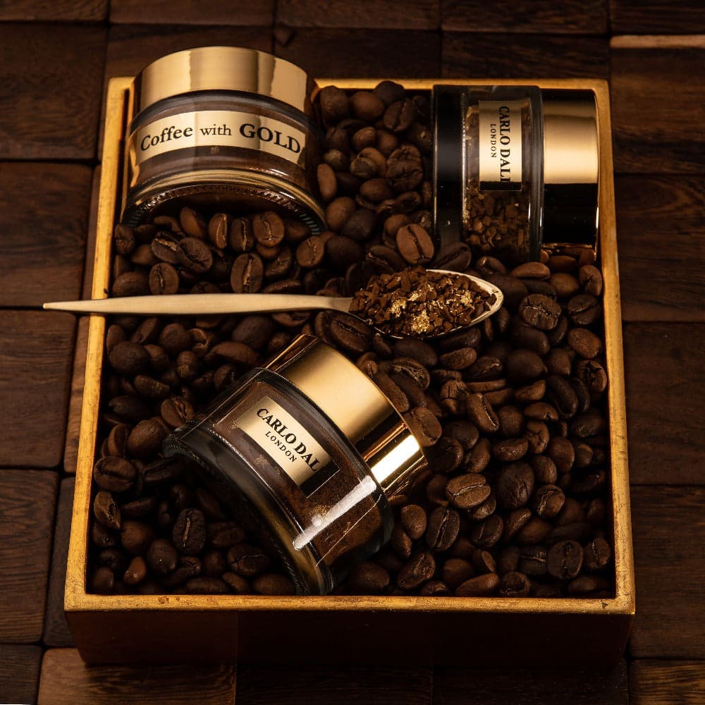 BIO COFFEE WITH GOLD 23KT 1
