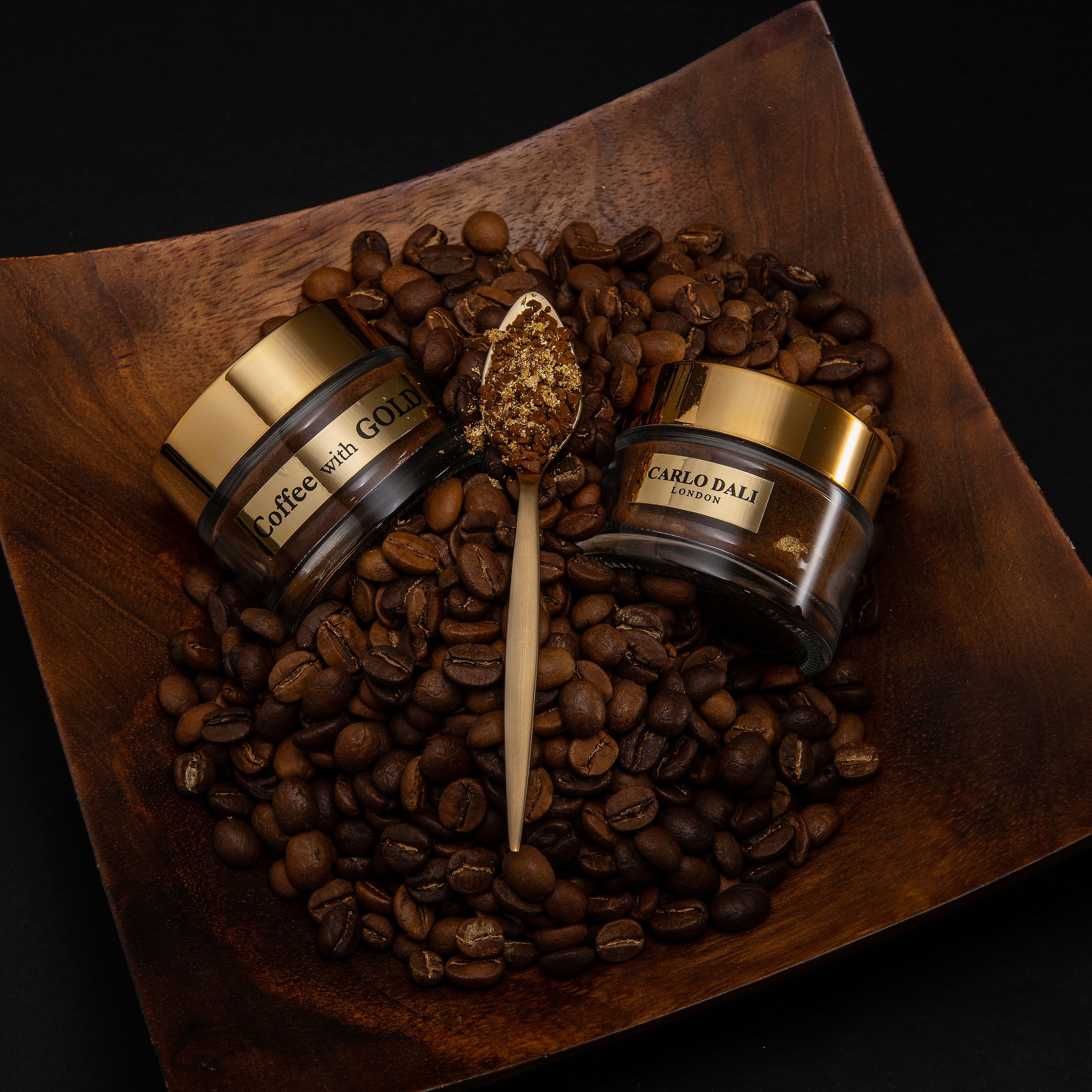 COFFEE WITH GOLD 23KT 1
