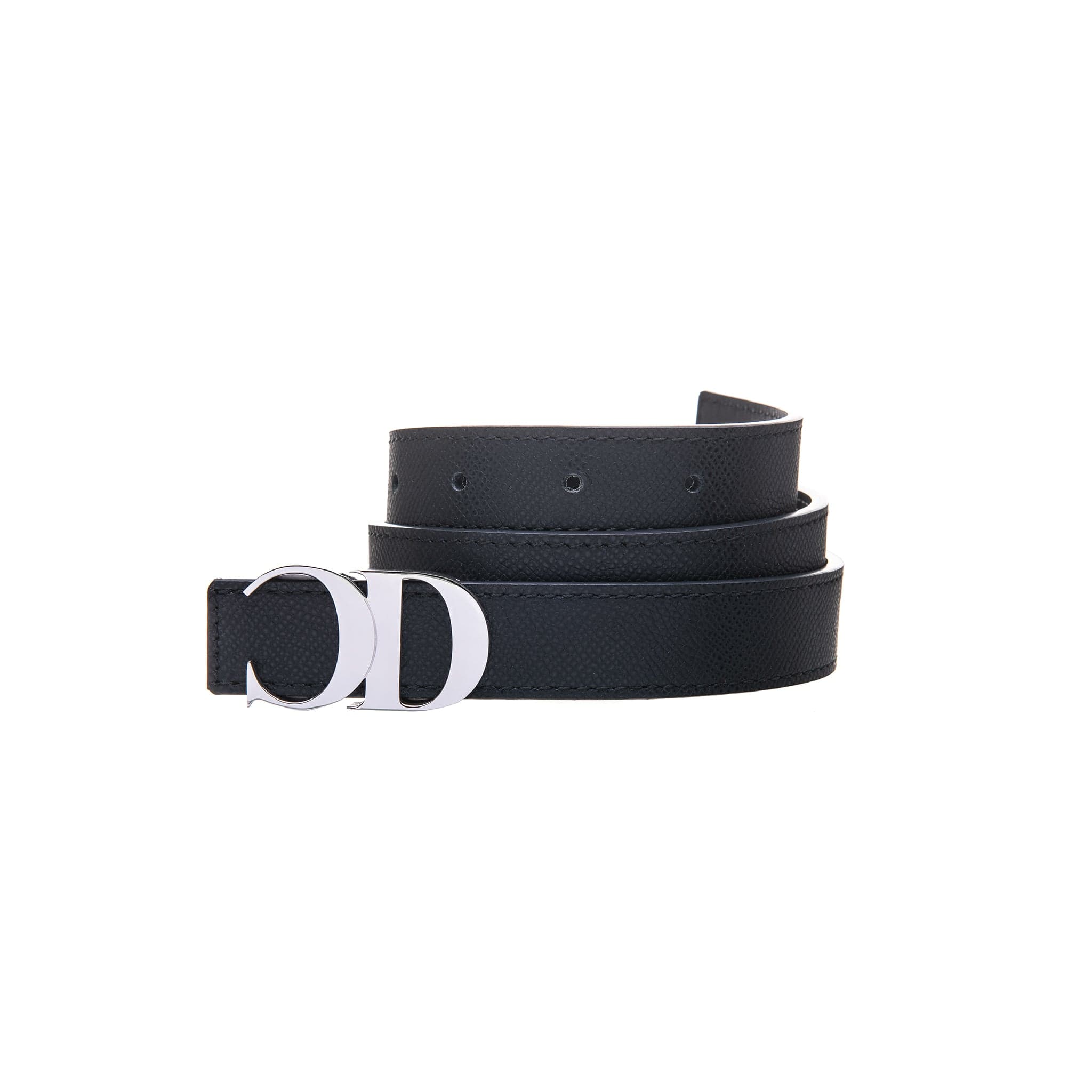 "MONOGRAM" SMALL LEATHER BELT 1