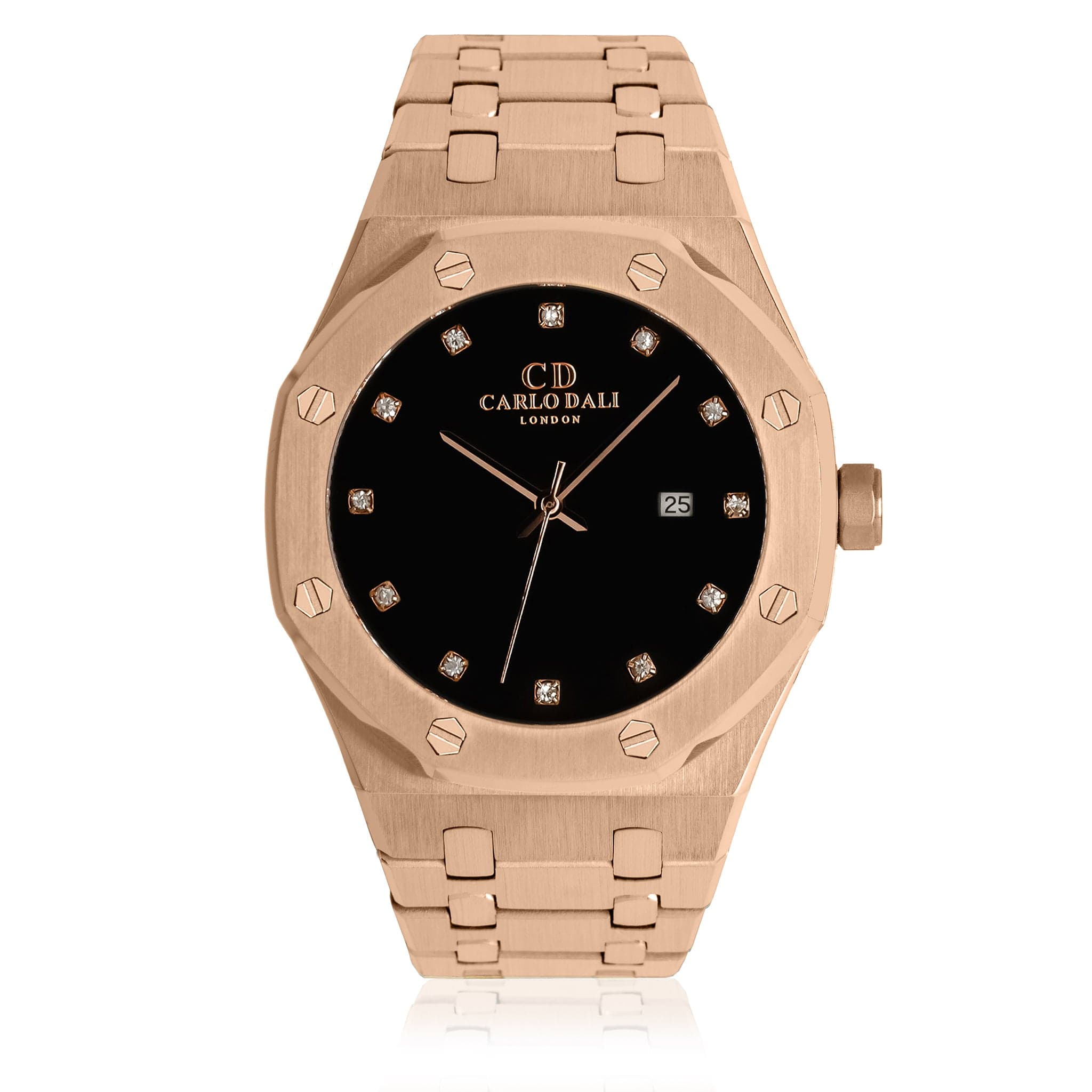 Côte d'Azur Diamond steel watch 1