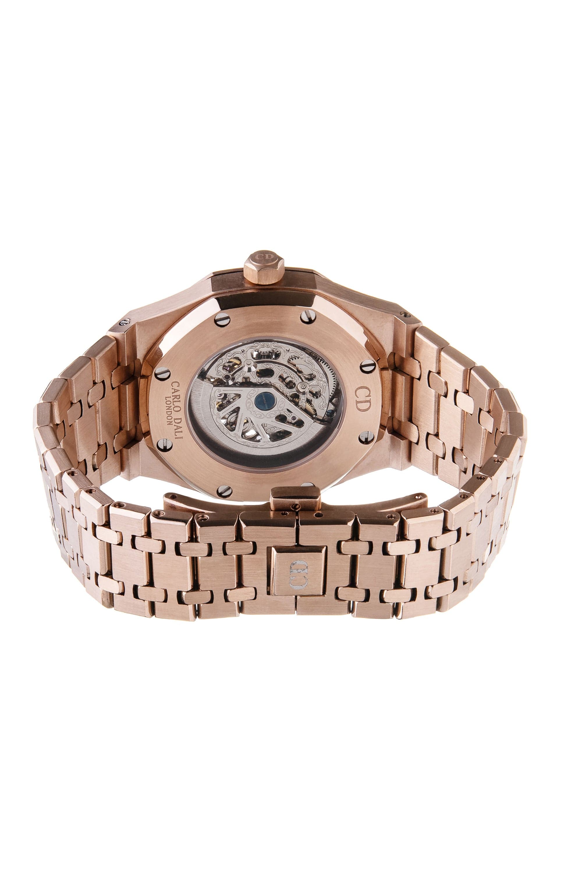 Tourbillon Skeleton Rose Gold World watch 2