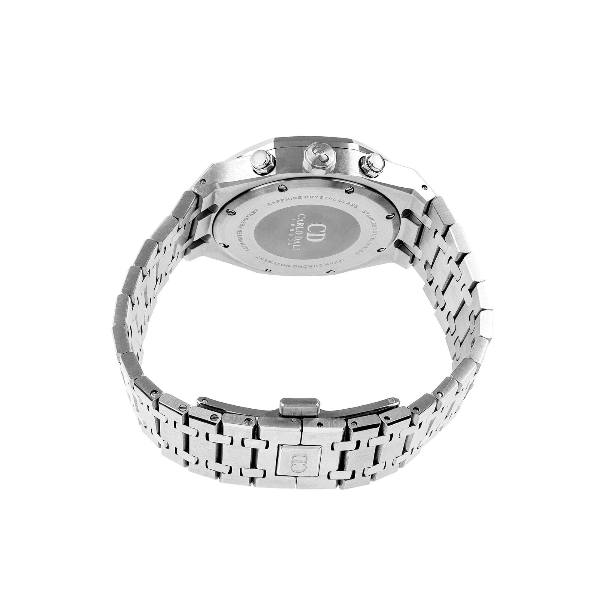 Chronograph Silver, White Watch 3