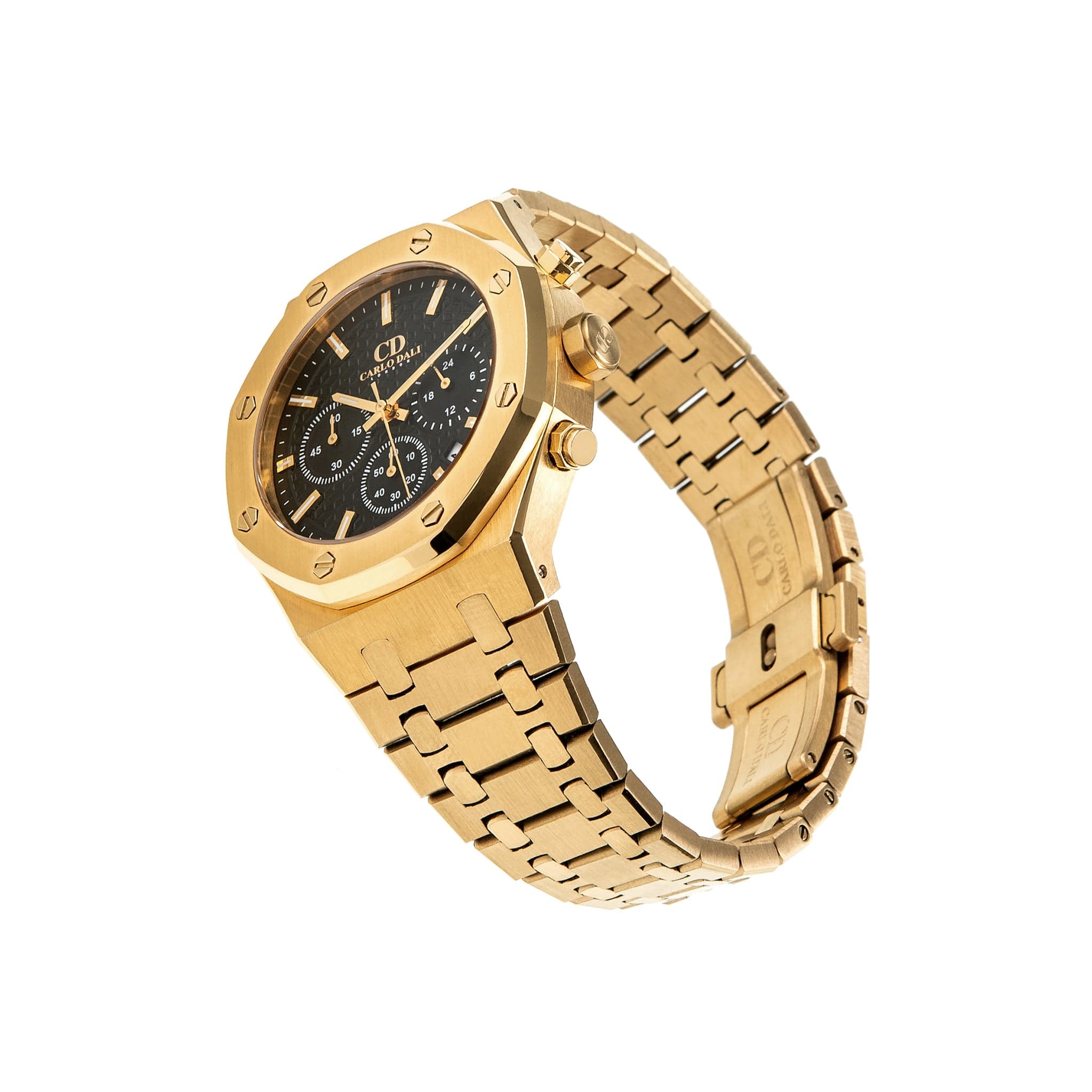 Chronograph Gold, Black Watch 2