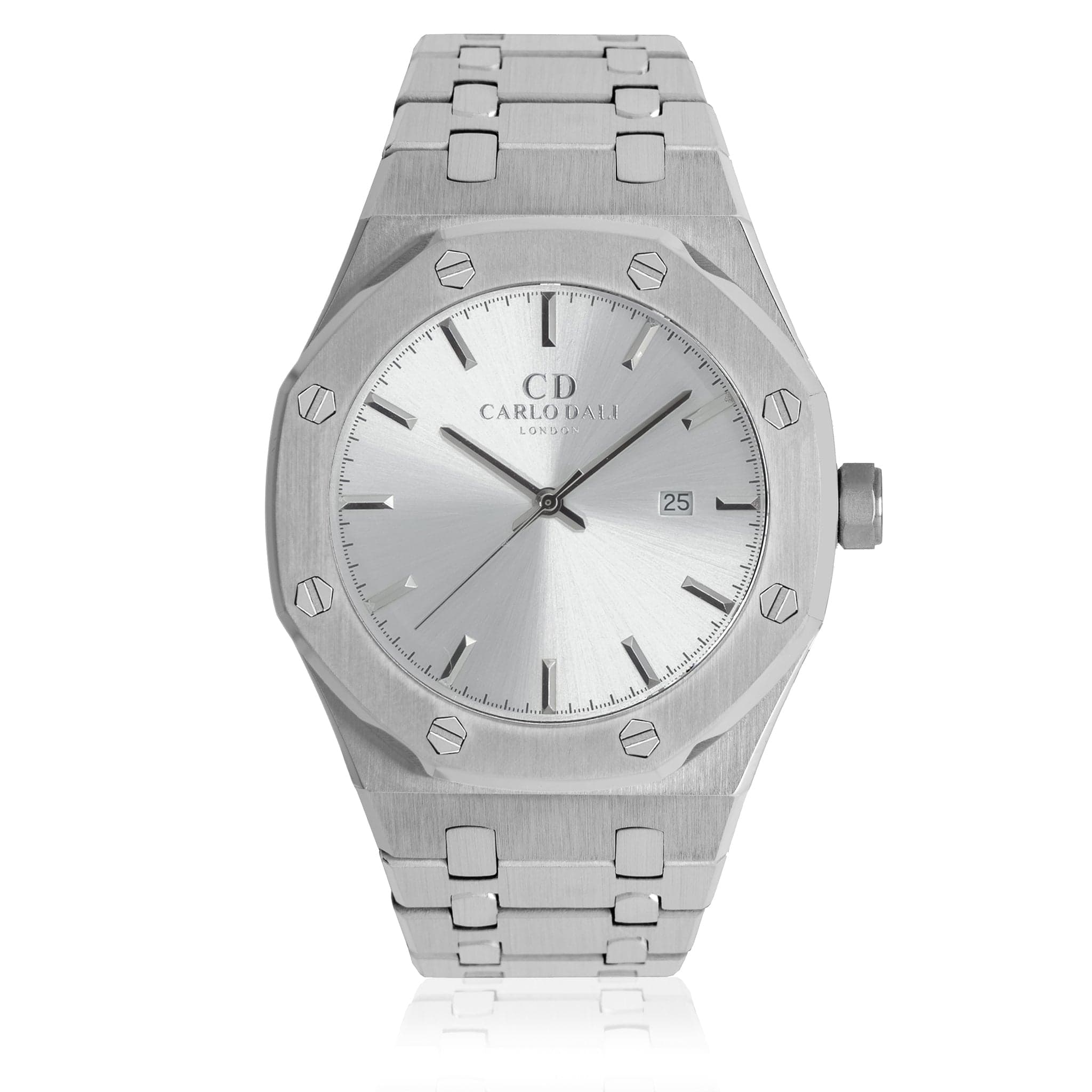Royal Geometric White Watch 1